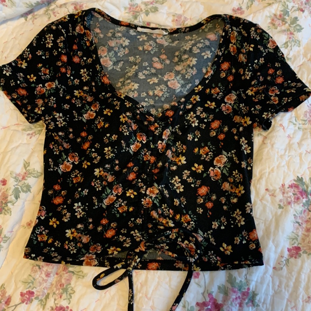 Floral Crop Top